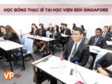 Học bổng du học Singapore chương trình thạc sĩ tại Học viện SDH