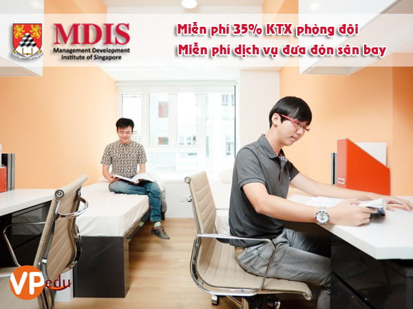 Ưu đãi khi đăng ký du học Singapore tại Học viện phát triển quản lý Singapore MDIS