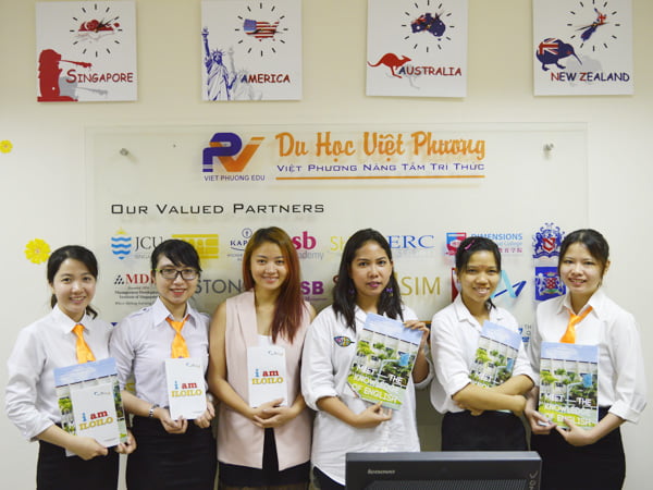 Trường anh ngữ MK qua thăm và làm việc cùng Du học Việt Phương
