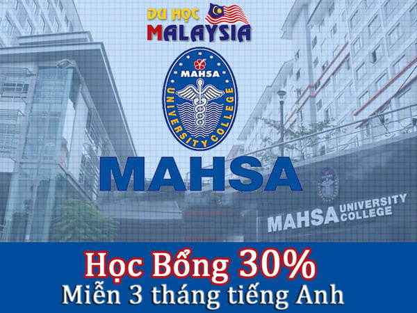 Học bổng du học Malaysia 2018 tại Đại học Mahsa