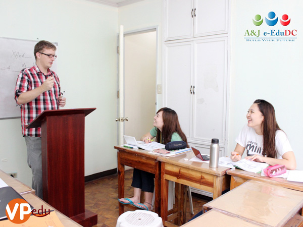 A&J là một trong những trường Anh ngữ chất lượng tại Philippines