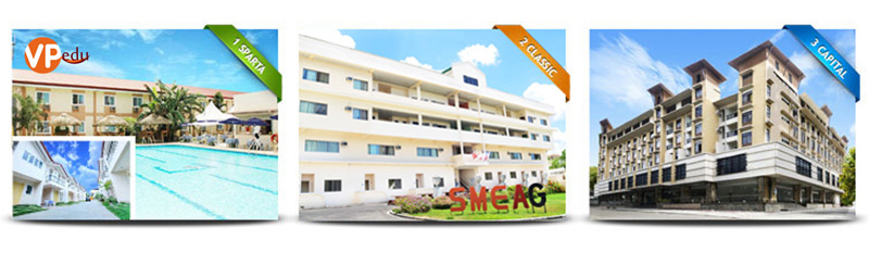 Trường anh ngữ SMEAG có ba cơ sở tại Philippines