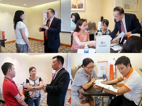 Quý phụ huynh và học sinh luôn nhận được sự hỗ trợ nhiệt thành từ Du học Việt Phương và trường MDIS trong suốt quá trình hội thảo