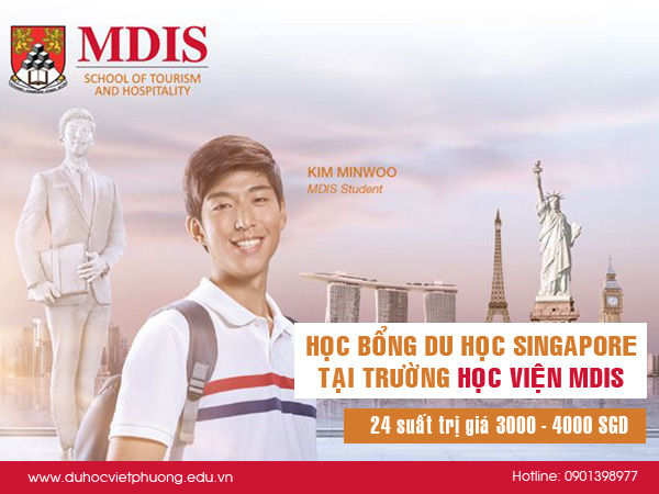 Cơ hội nhận học bổng lớn nhất 2019 cùng Học viện MDIS Singapore