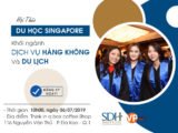 Hội thảo du học Singapore ngành dịch vụ hàng không và du lịch