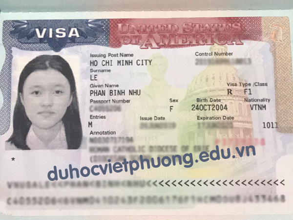 Chúc Mừng Bạn Phan Bình Nhưt Đậu Visa Du Học Mỹ