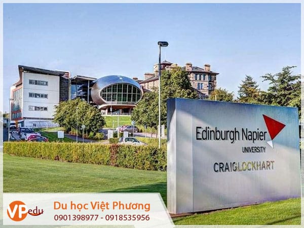 Trường Đại học Edinburgh Napier là một trong những trường đại học kỹ thuật hàng đầu của Anh