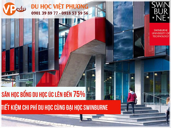 Học bổng du học Úc giá trị lên đến 75% học phí tại trường Swinburne