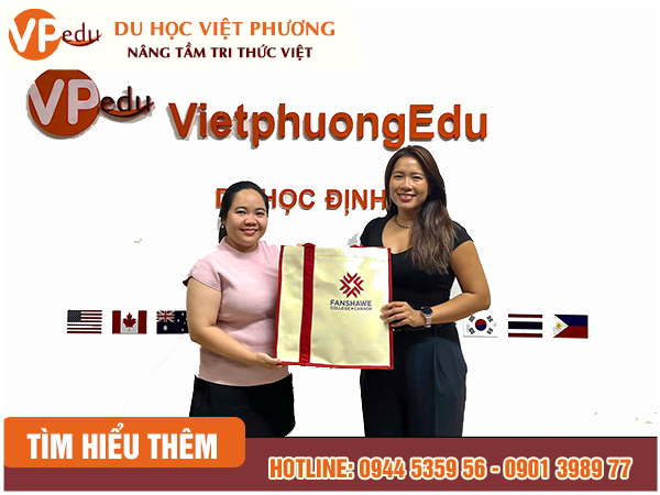 Trường Fanshawe College tới thăm và làm việc với Du Học Việt Phương