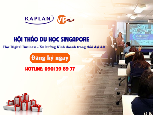 Hội Thảo du học Kaplan Singapore – Xu hướng nghề nghiệp trong tương lai