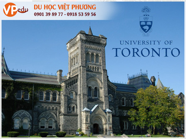 Trường University of Toronto là một trong các trường đại học ở Canada nổi tiếng nhất