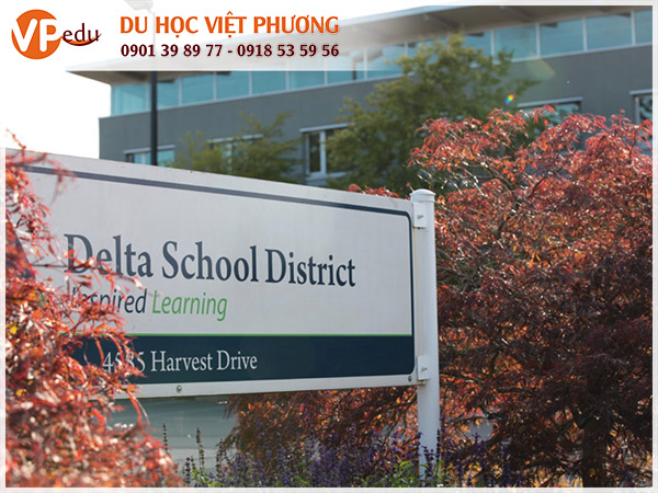 Học trung học Canada tại Delta School District