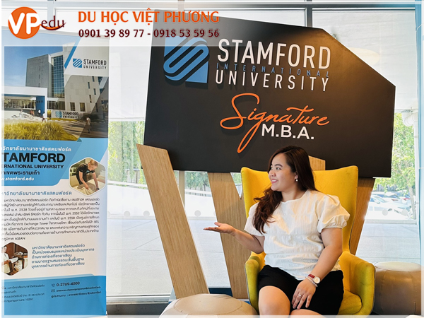 Đại diện du học Việt Phương tới thăm trường Stamford University