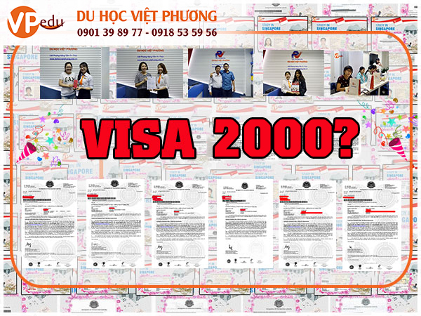 Mừng visa Singapore thứ 2000 - Tặng vali hành trình chinh phục giấc mơ du học