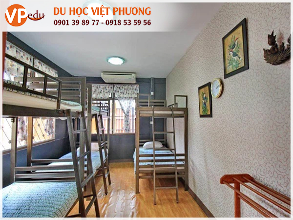 Chi phí trung bình của một phòng căn hộ KTX tiêu chuẩn bắt đầu từ khoảng 150 USD mỗi tháng