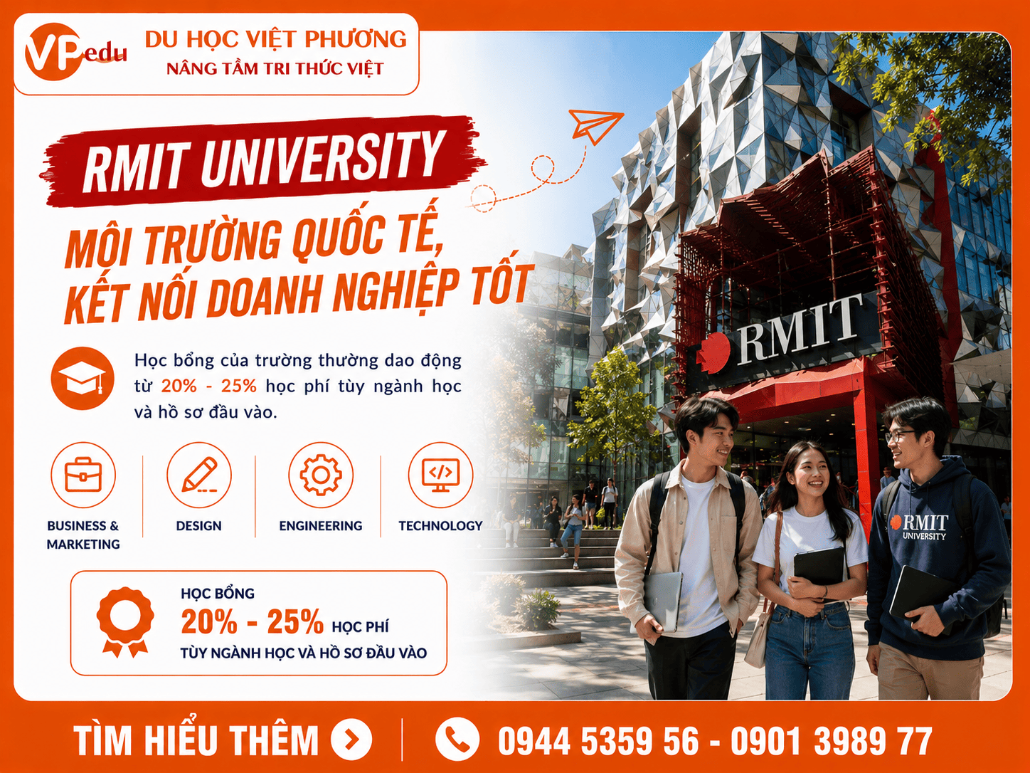 RMIT University - Môi Trường Quốc Tế, Kết Nối Doanh Nghiệp Tốt