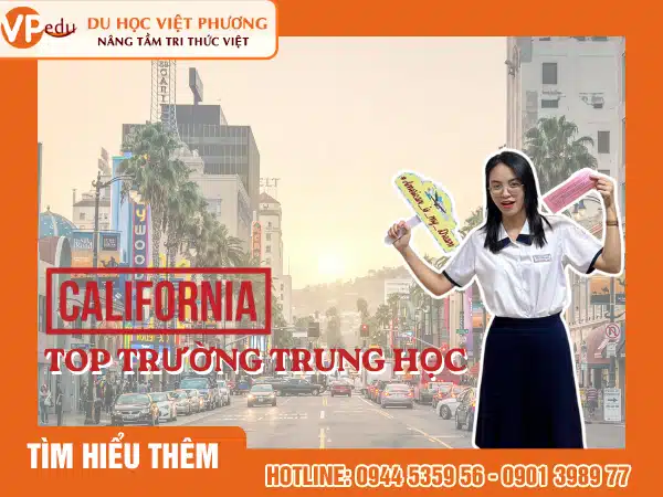 Top 5 trường trung học ở California dành cho học sinh Việt
