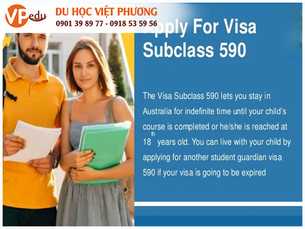 Student guardian Visa – subclass 590