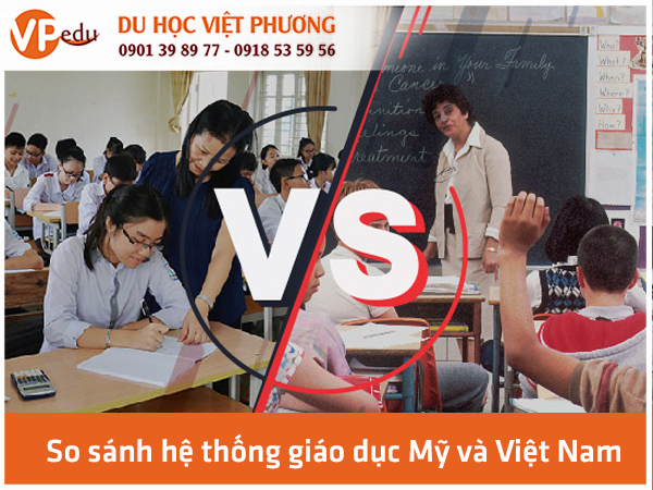 So sánh hệ thống giáo dục Mỹ và Việt Nam: Đâu là điểm khác biệt ? -