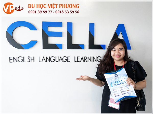 Du học Việt Phương tới thăm Cella