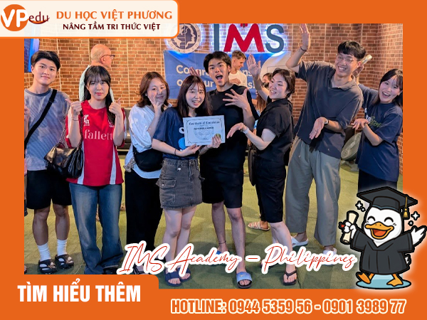 Học viên trường IMS tốt nghiệp