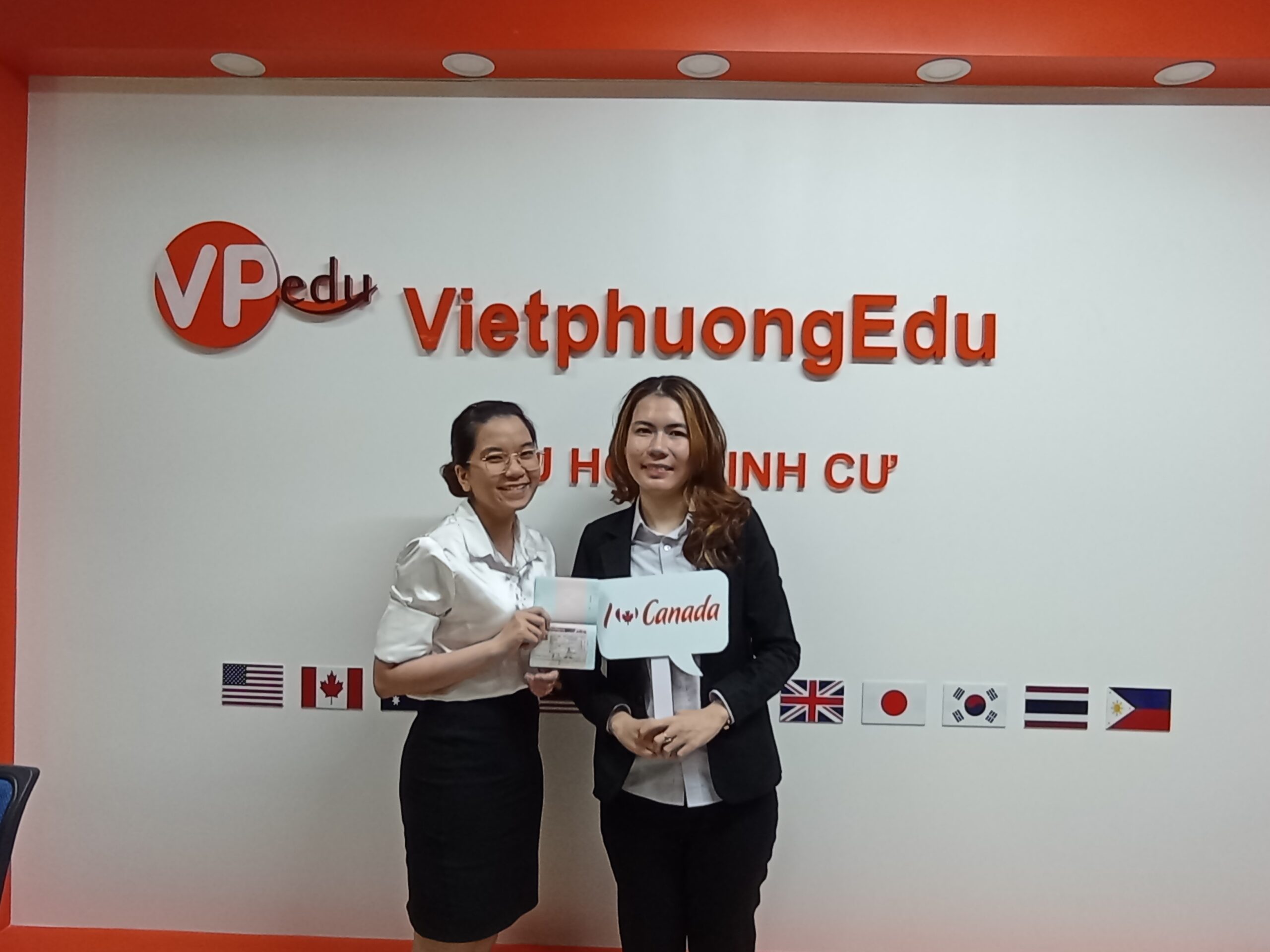 Bạn Ái Nhi đã đậu visa du học Canada