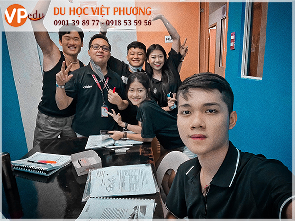 Lớp học tiếng Anh tại Philippines của Du học Việt Phương
