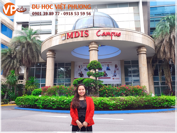 Đại diện Du học Việt Phương thăm Học Viện MDIS Singapore