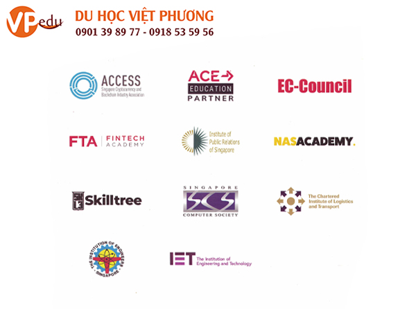 Một số doanh nghiệp/ công ty hợp tác với học viện PSB Singapore