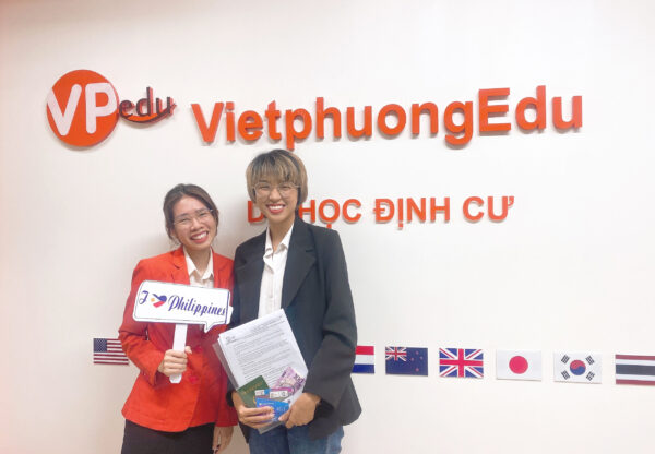 Học viên đi học tiếng anh Philippines của Du học Việt Phương