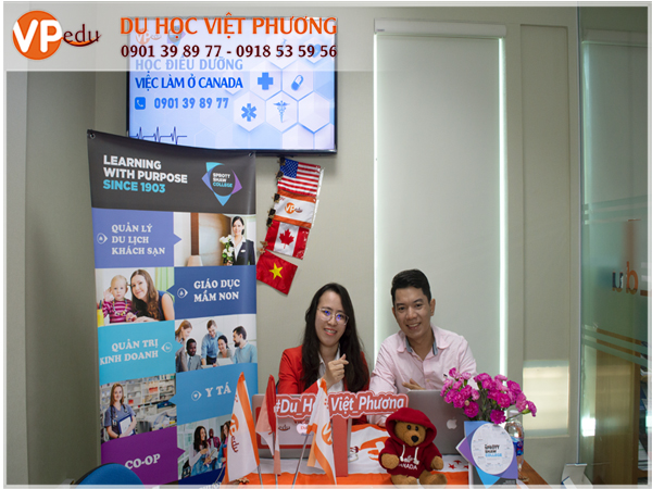 Du học Việt Phương tổ chức hội thảo Du học Online với đại diện trường Sprot Shaw