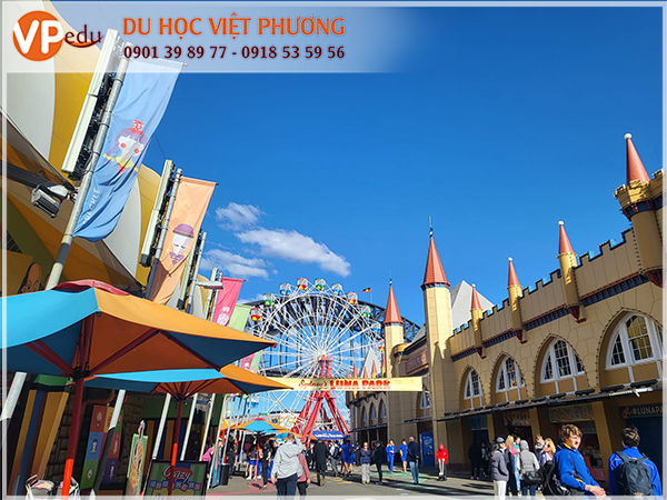 Luna Park- Một trong những địa điểm trong lịch trình du học học sinh sẽ được tham quan