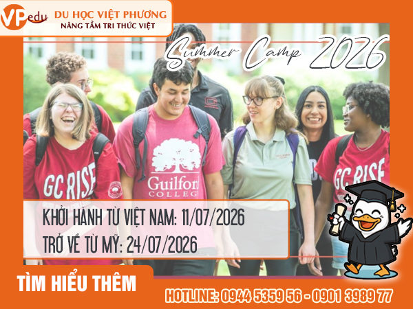 Thông tin trại hè du học Mỹ