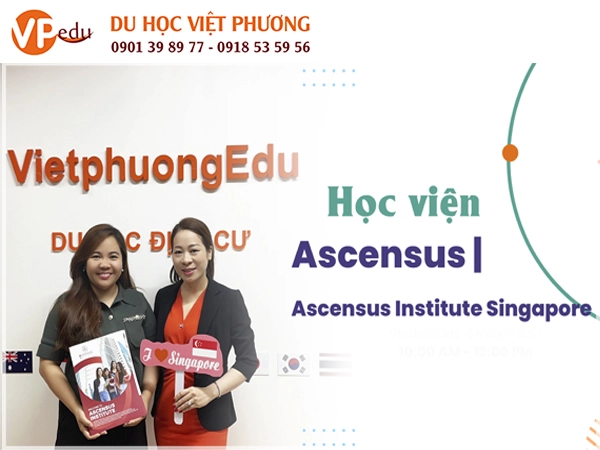 Đại diện Học Viện Ascensus tới thăm văn phòng Du học Việt Phương