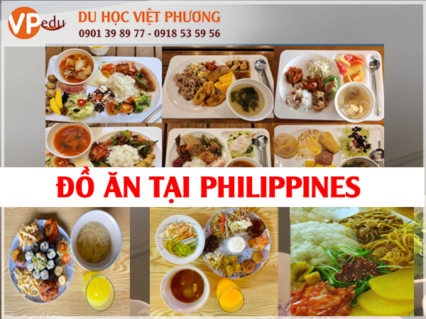 Đồ ăn tại các trường anh ngữ tại Philippines