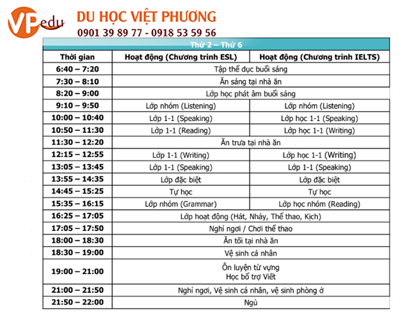 Lịch trình chi tiết từ thứ 2 đến thứ 6 của các bé tại Summer Camp của Help