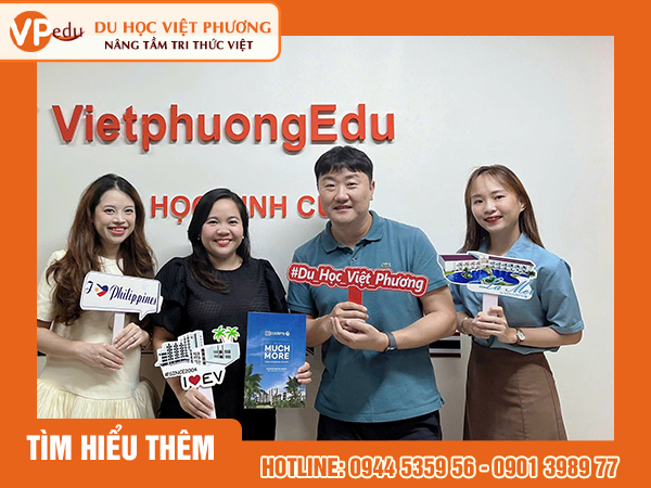 Đại diện trường EV tới thăm và làm việc với Du học Việt Phương