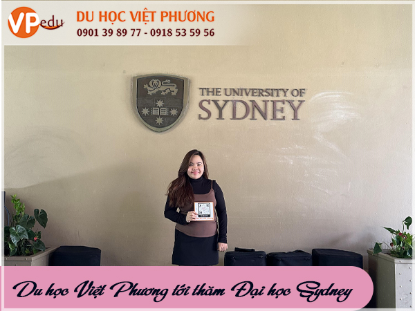 Du học Việt Phương tới thăm và làm việc với Đại học Sydney