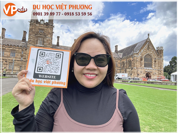 Đại diện Du học Việt Phương tới thăm trường Đại học Sydney - Úc