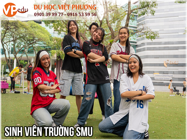 Sinh viên Trường Đại học SMU rất năng động