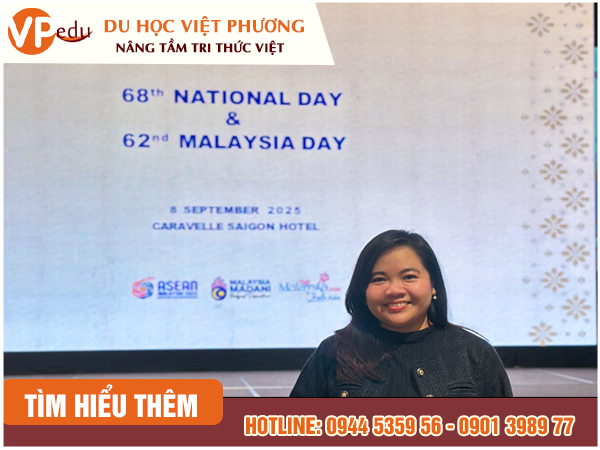 Du Học Việt Phương vinh dự được tham gia sự kiện mừng Quốc Khánh của Malaysia