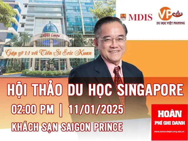 Hội thảo du học singapore tại MDIS cùng Du học Việt Phương