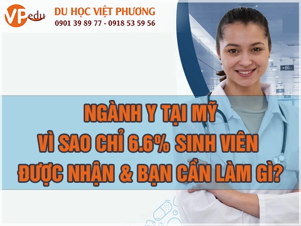 Ngành Y tại Mỹ có tính cạnh tranh khốc liệt