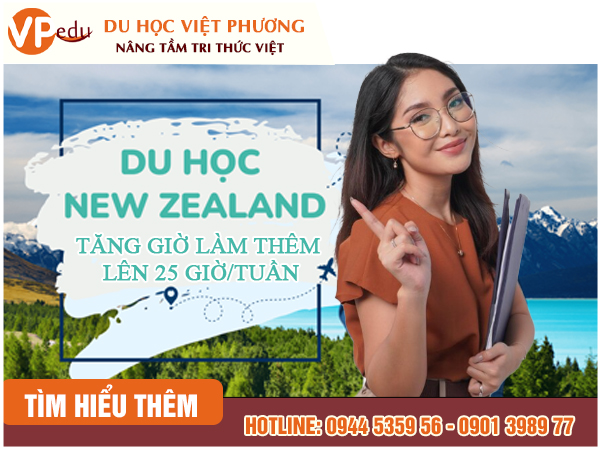 Chính sách tăng giờ làm thêm khi du học cho sinh viên quốc tế