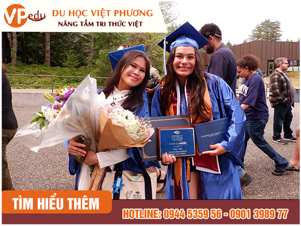 Học sinh của Du Học Việt Phương lựa chọn học cao đẳng cộng đồng SPSCC