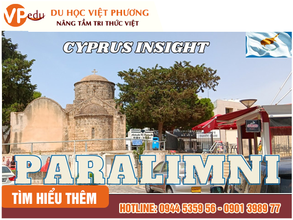 Du học Síp tại thành phố biển Paralimi