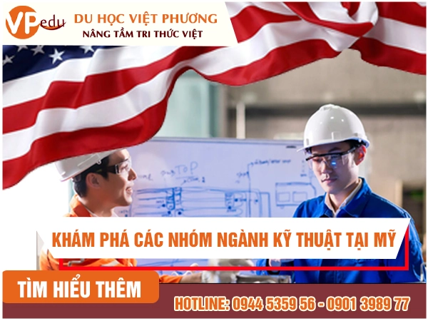 Các nhóm ngành kỹ thuật tại Mỹ