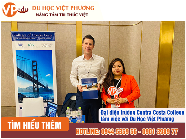 Contra Costa College làm việc với Du Học Việt Phương