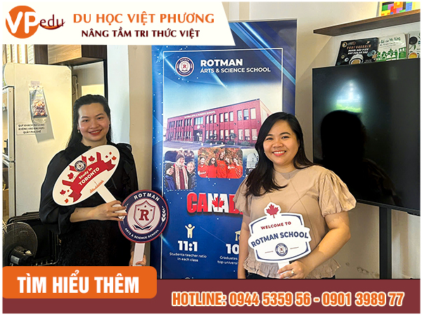 Du học Việt Phương hiện đang là đại diện tuyển sinh cho trường Rotman Canada