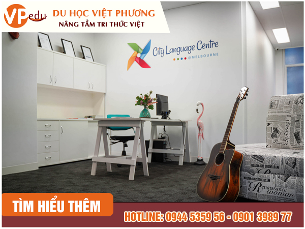 Khuôn viên trường anh ngữ City Language Centre